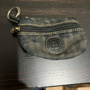 Fendi coin keychain
